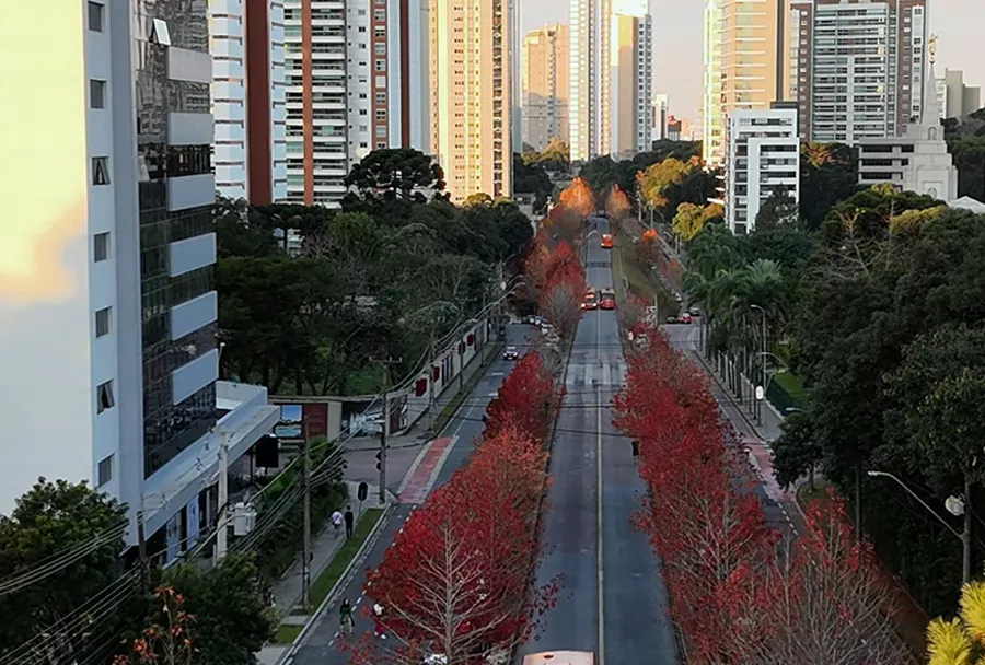 Vista do bairro Zona Nova em Capão da Canoa