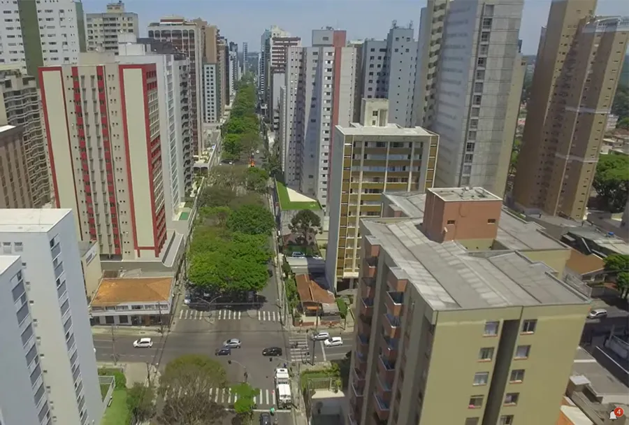 Vista do bairro Centro em Capão da Canoa